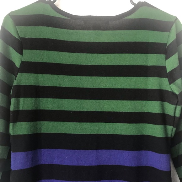 Striped Derek Heart Sweater Dress Long Sleeved - Picture 4 of 4